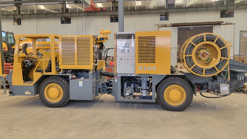 礦用濕式噴射臺(tái)車(chē)